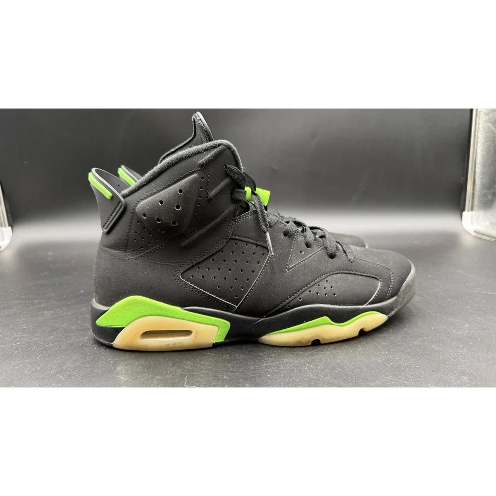 Air Jordan 6 Retro Electric Green CT8529-003 Men's Size 11.5 Black 2021
